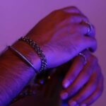 دستبند (بنگل) ساده حلقه دار