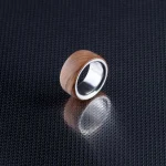 انگشتر نقره و چوب