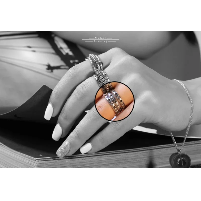 انگشتر نقره R0172