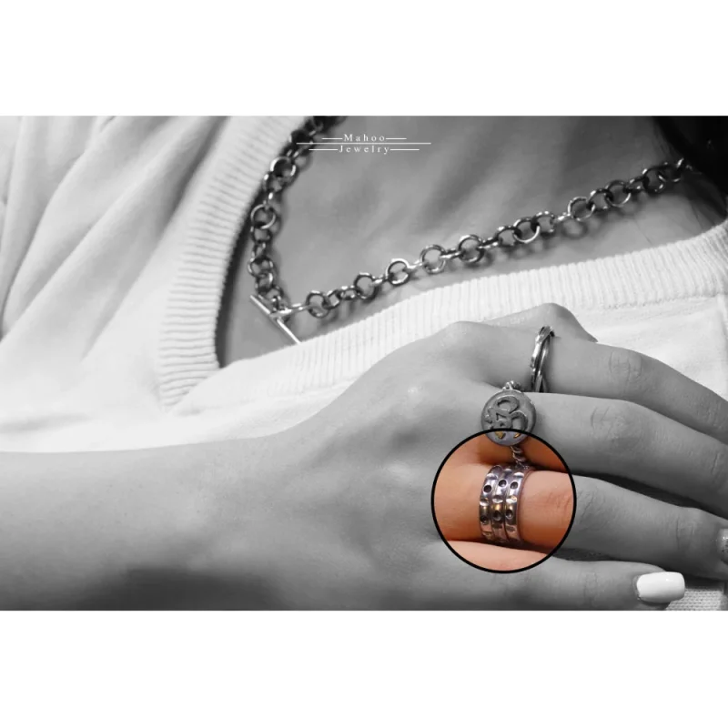انگشتر نقره R0172