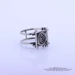 انگشتر نقره خیال 2