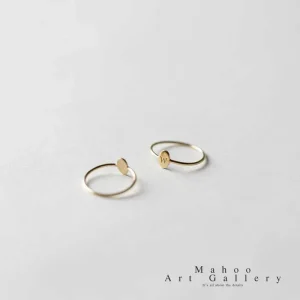 انگشتر نقره مینیمال R0175