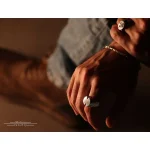 انگشتر نقره مردانه R0192