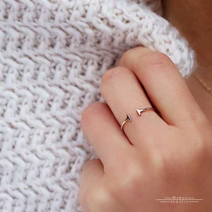 انگشتر نقره R0195