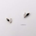 گوشواره نقره شاپرک