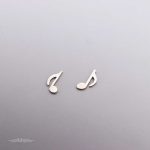 گوشواره نقره نت چنگ