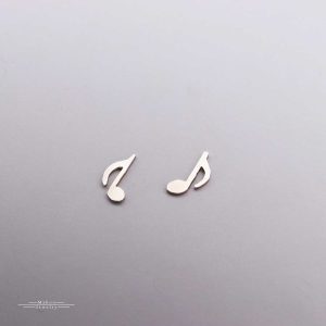 گوشواره نقره نت چنگ