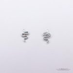 گوشواره نقره مار
