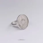 انگشتر نقره سکه 1 ریالی