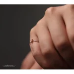 انگشتر نقره مینیمال R0230