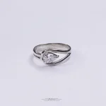 انگشتر نقره نگاه - تصویر 2