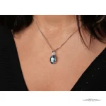 گردنبند نقره مدل آتنا