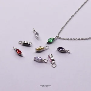 گردنبند نقره مینیمال تنها