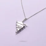 گردنبند نقره زلف 2