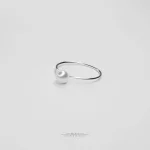 انگشتر نقره مروارید