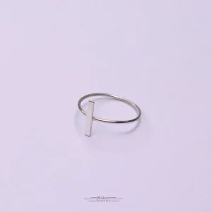 انگشتر نقره مینیمال R0240