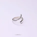 انگشتر نقره مار R0244