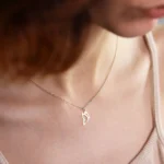 گردنبند نقره پروانه مینیمال - تصویر 3