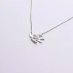 گردنبند نقره چلچله