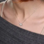 گردنبند نقره چلچله - تصویر 4