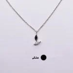 گردنبند نقره مینیمال شاپرک - تصویر 13