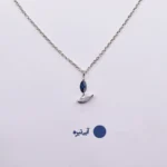 گردنبند نقره مینیمال شاپرک - تصویر 2