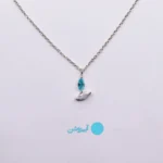 گردنبند نقره مینیمال شاپرک - تصویر 3