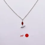 گردنبند نقره مینیمال شاپرک - تصویر 11